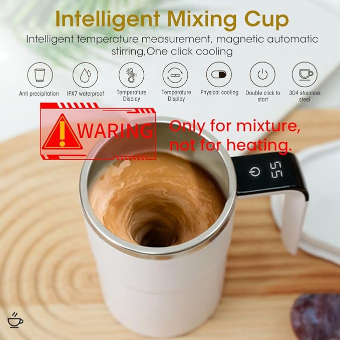 Automatic Self-Stirring Coffee Mug