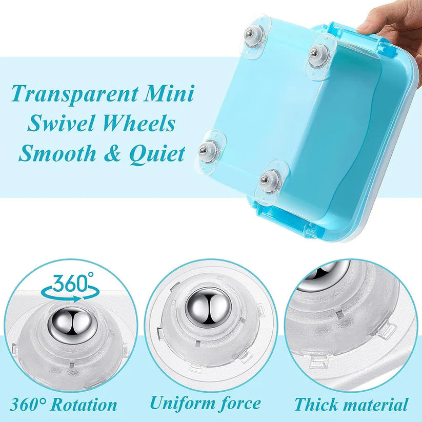 AtomCart Heavy Duty 360° Rotating Moving Wheels
