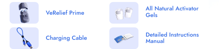 VeRelief Prime – 3rd Generation Nervous System Recovery Device